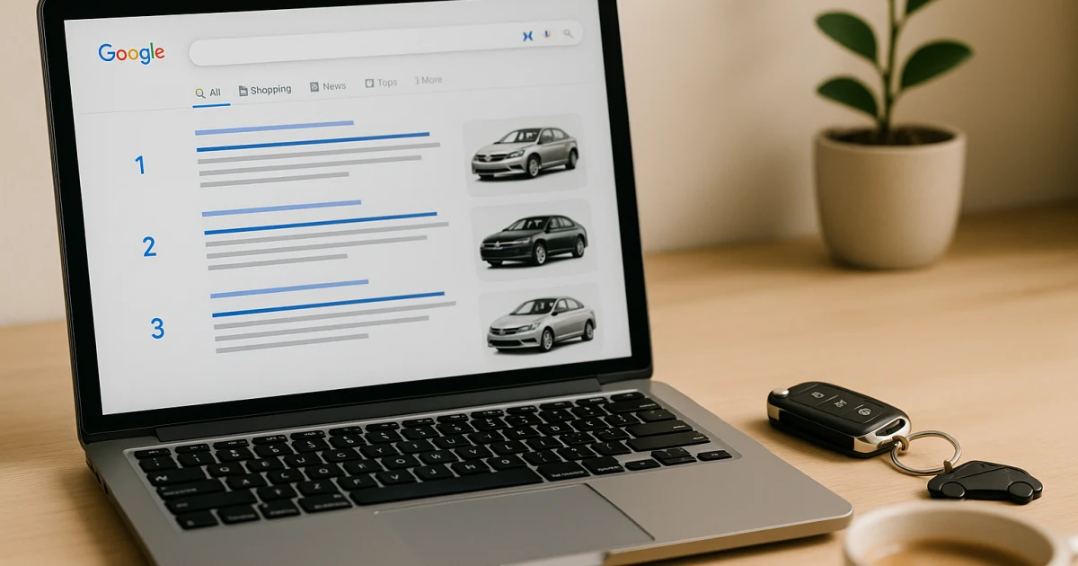 SEO para Concesionarios: Cómo CompreAuto.mx Lleva tus Autos al Top de Google